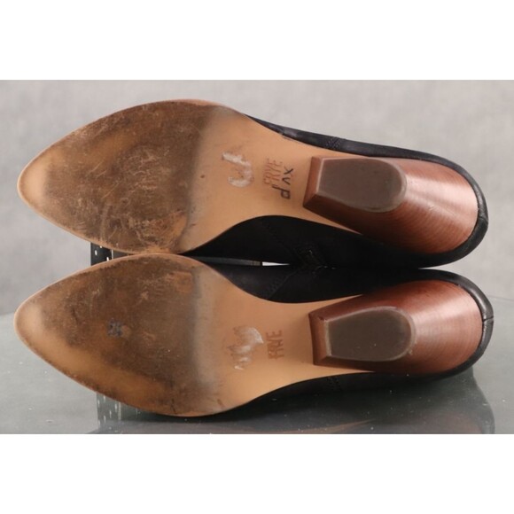 Frye Reina $220 Women's Side Zip Booties Boots Size 10 M Suede Black - Picture 9 of 13